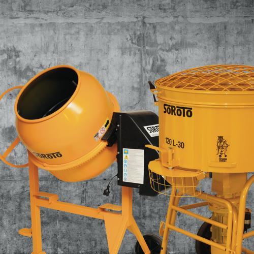 FORCED ACTION MIXER VS. CEMENT MIXER