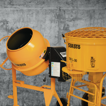 FORCED ACTION MIXER VS. CEMENT MIXER